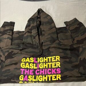 Camouflage Hoodie yellow and pink Print